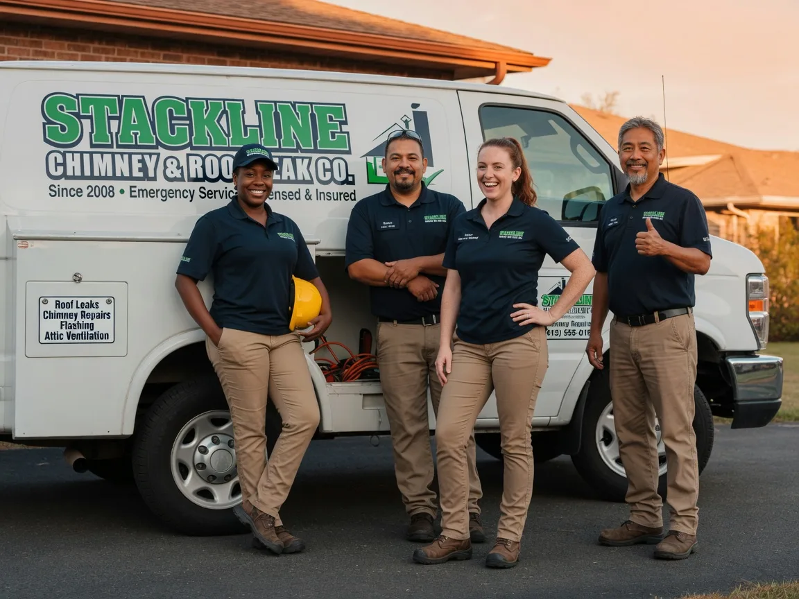 Chimney flashing repair company in Clifton, VA